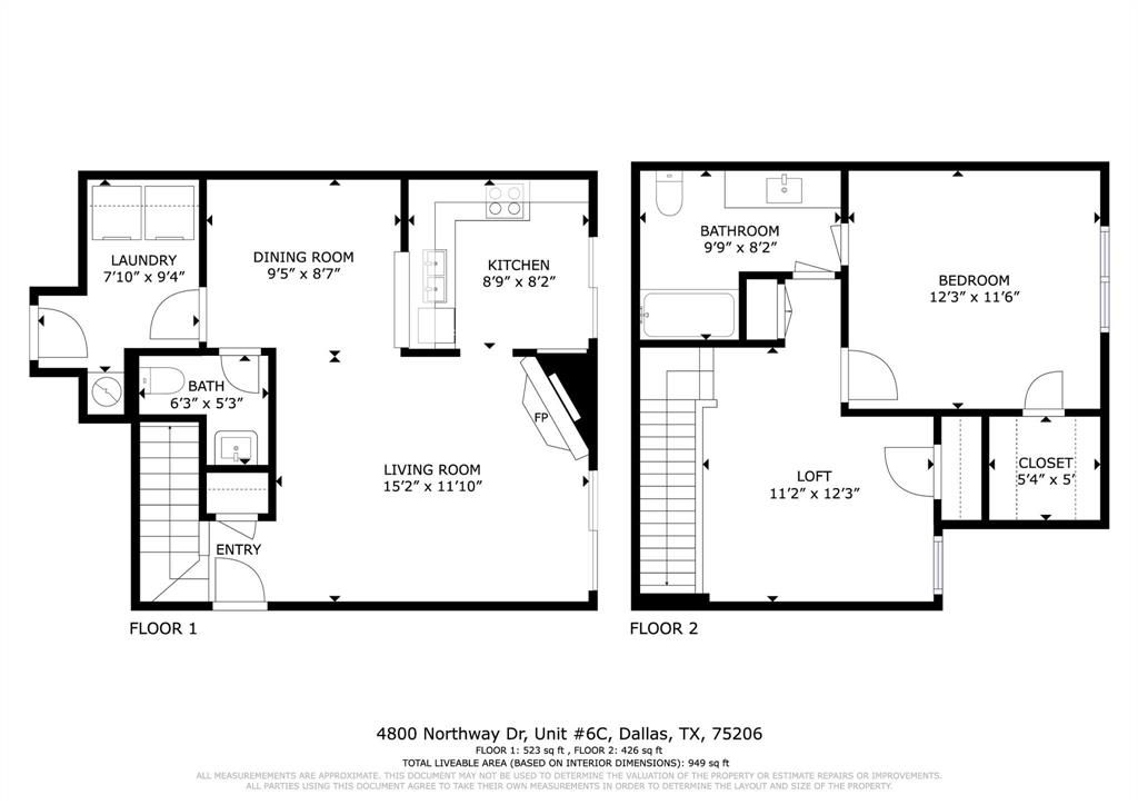 Photo of 4800 Northway Drive #6C, Dallas, TX 75206 (MLS # 21213232)