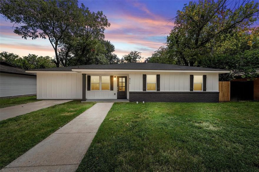 Welcome to this beautifully rehabbed 4-bedroom, 2-bathroom home, offering modern style and comfort throughout. Step inside to discover a bright open-concept layout, perfect for entertaining and everyday living. The spacious living area flows seamlessly into the dining space and kitchen, creating the ideal gathering place for family and friends.

Each bedroom is generously sized, providing plenty of room to relax and unwind. The bathrooms have been tastefully updated with modern finishes, giving the home a fresh and inviting feel.

Out back, enjoy a nice-sized backyard—perfect for kids, pets, or weekend cookouts.

Move-in ready and thoughtfully updated, this home checks all the boxes for comfort, convenience, and charm.