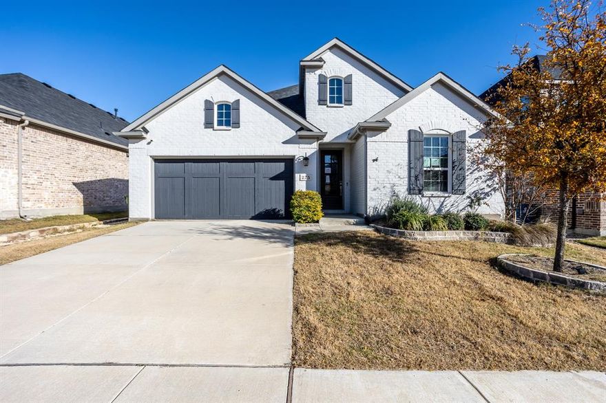 Built in 2021 by Taylor Morrison, this beautifully designed home in the sought-after South Oak subdivision offers modern comfort, thoughtful layout, and exceptional community amenities.

Step inside to an open-concept living space where the spacious kitchen takes center stage, featuring a large island with tons of prep space and ample seating for bar stools. The kitchen includes all stainless steel appliances with gas cooktop, built-in microwave and oven, and dishwasher—all seamlessly connected to the living and dining areas, making it ideal for everyday living and entertaining.

The private primary suite is a true retreat, complete with an ensuite bath offering dual vanities, a large walk-in shower, relaxing garden tub, and a separate toilet area. The oversized walk-in closet provides generous storage and functionality. Two additional bedrooms offer flexibility for guests or family, while the bonus room with french-door entry is perfect for a home office, second living area, playroom, or media space.

A well-appointed laundry room accommodates a full-size washer and dryer with additional space for storage, adding to the home’s practical design.

Residents of South Oak enjoy outstanding community amenities, including a clubhouse with fitness center, resort-style pool, and a peaceful fishing pond, creating a lifestyle that blends relaxation and recreation.

This move-in-ready home combines modern finishes, flexible living spaces, and an amenity-rich community—ready for its next owner to enjoy.