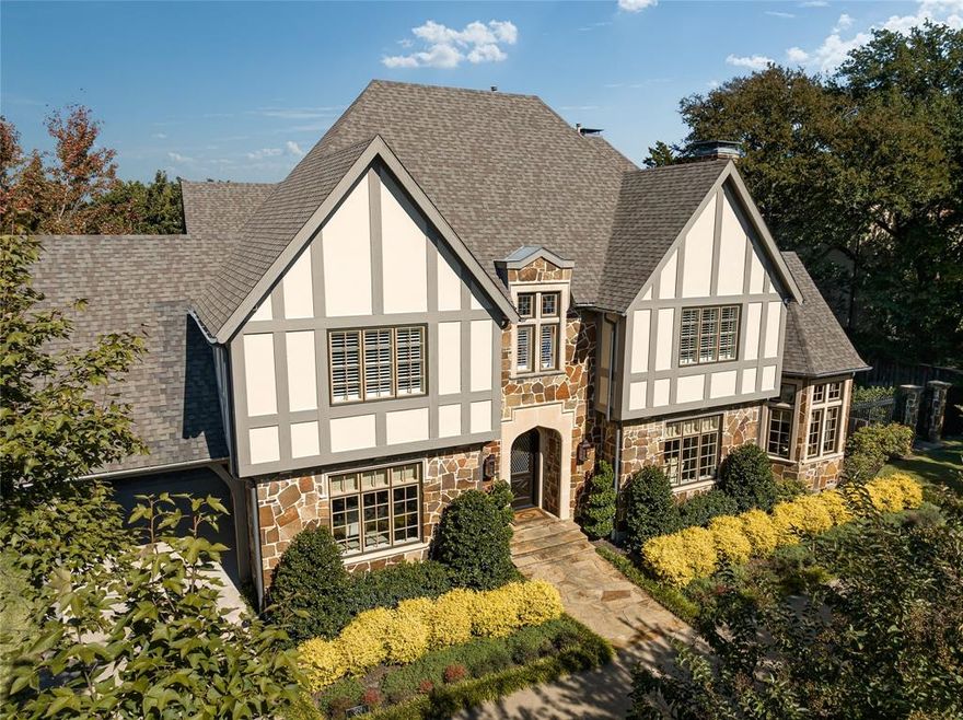 Exquisitely renovated Preston Hollow estate, on a .492 acre lot on a secluded block. This sophisticated home offers a well thought out layout that provides for easy flow. Center hall plan, with formal dining and living rooms, & behind the living room is a paneled library. Downstairs also features a guest suite with private bath, second office or guest suite, gourmet kitchen with wet bar, wine storage & 3 dishwashers, open to casual living with windows on two sides. The second floor features a beautiful owner’s retreat with dual closets, updated bath with separate tub and shower, and dual vanities, plus three bedroom suites, game room and media, and laundry. The third floor includes flex space or secondary bedroom, with private bath. The outdoor oasis includes screened porch with outdoor kitchen and heaters, pool and grassy area. Every space in this home has been touched & brought forward with updated security, technology, and infrastructure. Oversized 3 car garage with epoxy flooring.