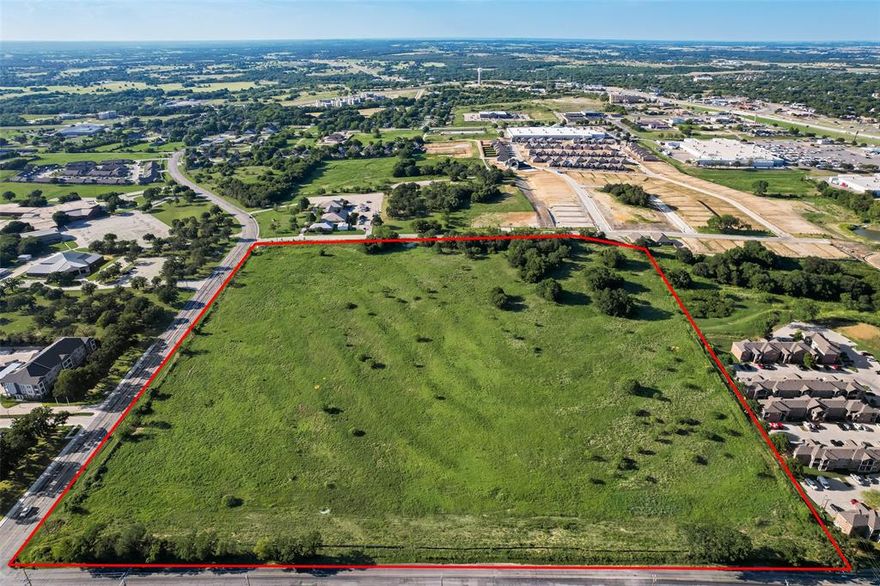Prime Multifamily Development Opportunity at the Northeast Corner of W. Thompson Street & S. Deer Park Road in Decatur, TX. This ±16.65-acre tract is strategically located in the heart of Decatur, TX, offering an exceptional opportunity for multifamily or mixed-use development. Positioned directly across from McCarroll Middle School and adjacent to the stabilized Crestview Place Apartments, the site benefits from strong surrounding demand drivers and excellent connectivity. Multifamily market fundamentals in the area are robust, with nearby properties such as Trophy Ridge (delivered in 2021) operating at 100% occupancy and maintaining waitlists — underscoring the acute demand for additional housing in the Decatur market.
Property Highlights include - Zoning: Ideal for multifamily or mixed-use development (buyer to verify)
Location: NE corner of W. Thompson St. & S. Deer Park Rd.
Access: Excellent ingress-egress from both W. Thompson St. and S. Deer Park Rd.
Surrounding Uses: Directly across from McCarroll Middle School, adjacent to Crestview Place Apts, near Trophy Ridge Apts (100% leased), and proximate to single-family subdivisions
Nearby Commercial: Retail, dining, and service amenities located along SH 287
Major Employer Proximity: Minutes from Wise Regional Health System, one of the area’s largest employers
Development Ready: Site plan and proposed development layout included with sale
This site presents a rare opportunity to capitalize on strong rental demand in a high-growth corridor with proven absorption and stabilized assets nearby.