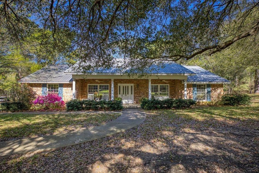 Nestled on approximately 37 picturesque acres, this charming ranch-style property offers the perfect blend of peaceful country living and functional space for a variety of lifestyles. Built in 1986 and lovingly maintained over the years, this home reflects pride of ownership and solid craftsmanship. The main residence features 3 bedrooms, 2 full baths, 1 half bath and a dedicated sewing, hobby room or office. A formal living room & formal dining room provide plenty of space for entertaining while the inviting den with fireplace creates the perfect spot to unwind. A separate guest house provides additional space for visitors or potential rental opportunity. The barn has plenty of room for equipment and livestock while the workshop area is perfect for projects or storage. The acreage is a mixture of improved pasture (25%) and mixed woods (75%) with a pond and garden spot, creating a peaceful place to enjoy the outdoors. Whether looking for a homestead, hobby farm or to escape the hustle & bustle, this property offers tremendous potential. With solid construction, guest accommodations, barn & beautiful acreage, this well-maintained ranch property is ready for its next chapter!!