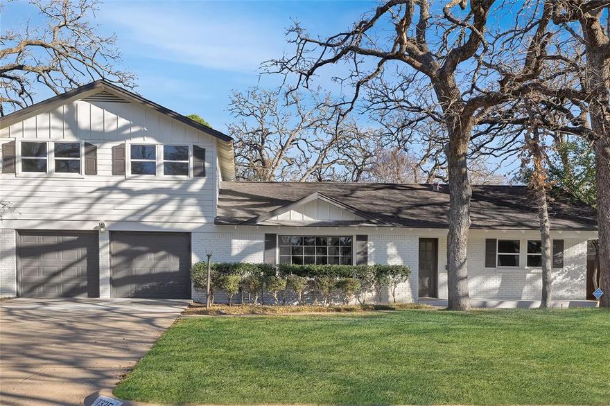 Welcome to this beautifully updated 3-bedroom, 2-bathroom home offering comfort, style, and functionality throughout. With phenomenal curb appeal, the freshly painted exterior and mature trees create a warm and inviting first impression . Inside, you’ll find a freshly painted interior, all new flooring, and an open-concept layout designed for modern living. The oversized living room is perfect for entertaining family and guests, featuring abundant natural light that fills the space. The kitchen has been thoughtfully updated with brand new quartz countertops and a stylish backsplash, providing both elegance and durability. At the front of the home, a spacious dining area overlooks the formal living room, complete with a cozy wood-burning fireplace ideal for gatherings and special occasions. Upstairs, you’ll find well appointed bedrooms offering privacy and comfort, making it a perfect retreat at the end of the day. The oversized garage provides ample storage space along with room for two vehicles. Step outside to a generously sized backyard with plenty of space for weekend entertaining, outdoor activities, or simply relaxing. This home truly has so much to offer