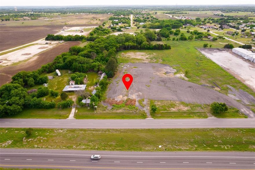 Great opportunity for Commercial Frontage on I-35W. This property is NOT currently zoned Commercial, it is allocated on Commercial on the Future Landings Map. It will be up to the Buyer to convert to Commercial. The future plan is Conventional Freeway Commercial. Value is being placed on land and location only. Huge opportunity to own highway frontage.