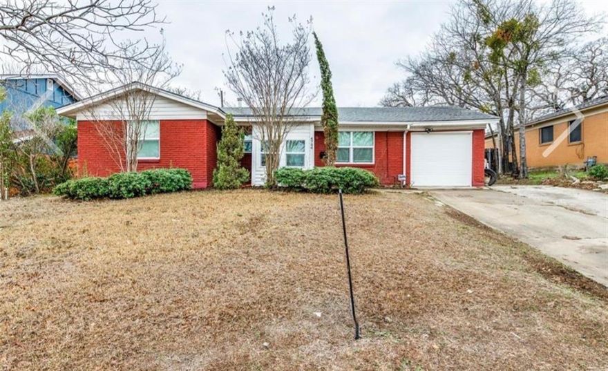This 3 Bedroom, 2 bath ranch style home is conveniently located near schools, parks, shopping and restaurants. Home features tiled floors, a laundry room, and a covered porch in a spacious backyard. The main bathroom is newly updated.