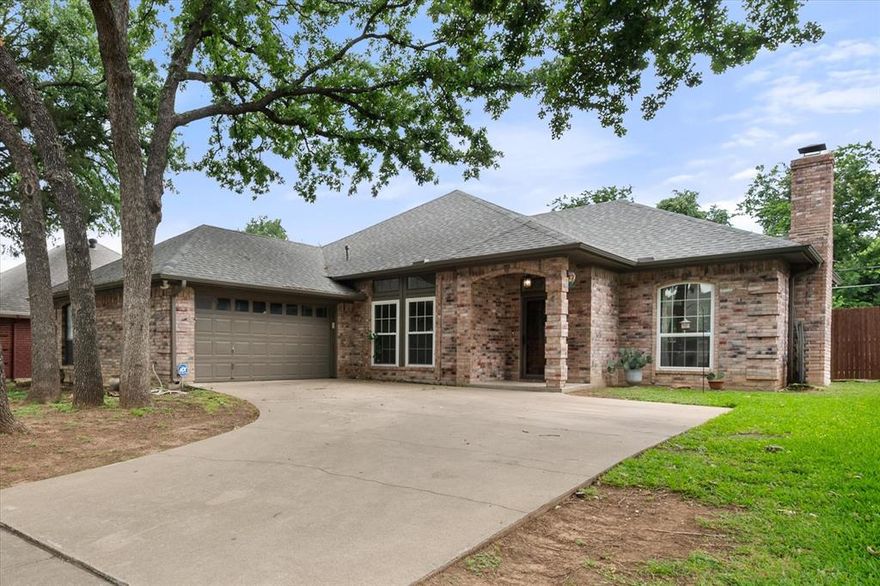 Beautifully maintained home in the highly sought-after Martin High School district, just minutes from Lake Arlington and within walking distance to Bowman Springs Park and the boat ramp! This inviting property features brand-new flooring throughout with no carpet, granite countertops, and thoughtful updates that make it truly move-in ready. Step outside to your private backyard oasis with a beautifully updated pool and spa, renovated just 2 years ago, plus a covered patio perfect for relaxing or entertaining year-round. Conveniently located near parks, shopping, dining, and major commuting routes, this home offers comfort, lifestyle, and an unbeatable Arlington location.