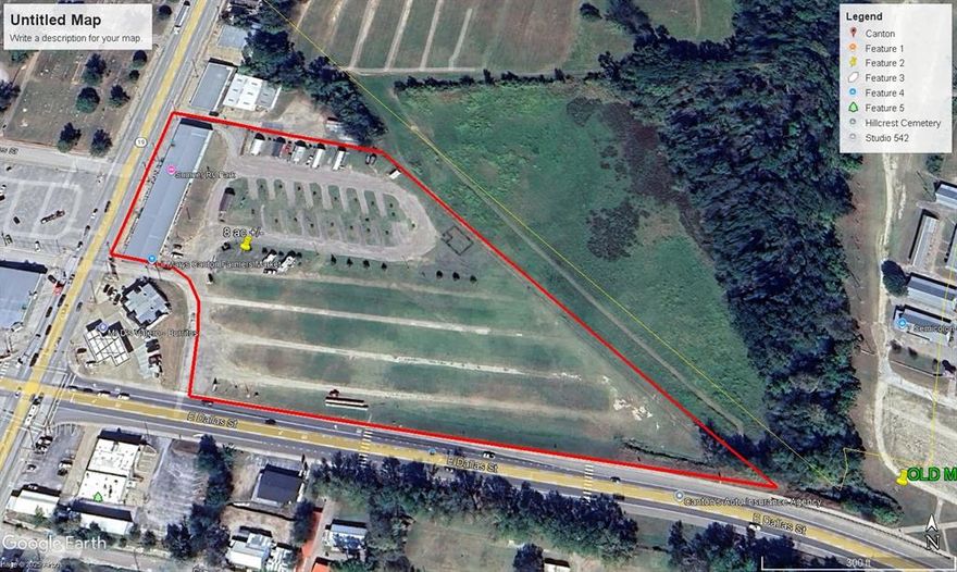 This property has it all!  Located in downtown Canton, TX and part of the World Famous First Monday Market. 20,000 sq ft of warehouse storage, retail pavilion and mini storage.  Open air parking lot will hold 475-500 cars during market events.  Short term rental opportunities include 5 tiny homes and 20 RV spaces, with room for more.  All located with frontage on both State Hwy 64 and State Hwy 19.