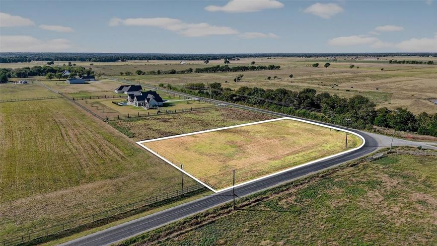 Welcome to Hagerman Acres subdivision in Sadler, TX! This 1.11-acre corner lot offers the perfect opportunity to build your DREAM HOME with your choice of custom builder. Enjoy level terrain ideal for construction and the convenience of co-op water and electricity available right at the road. Asphalt road access makes it easy to reach your new home site. With no HOA, you have the flexibility to create your ideal living space. Located outside city limits, this property provides peaceful rural living while being close to the Hagerman National Wildlife Refuge and Lake Texoma, perfect for nature lovers and outdoor enthusiasts. In addition, it’s less than 5 miles to schools, making it an ideal spot if you're seeking both serenity and convenience. Make this exceptional corner lot the foundation for your future home and lifestyle!