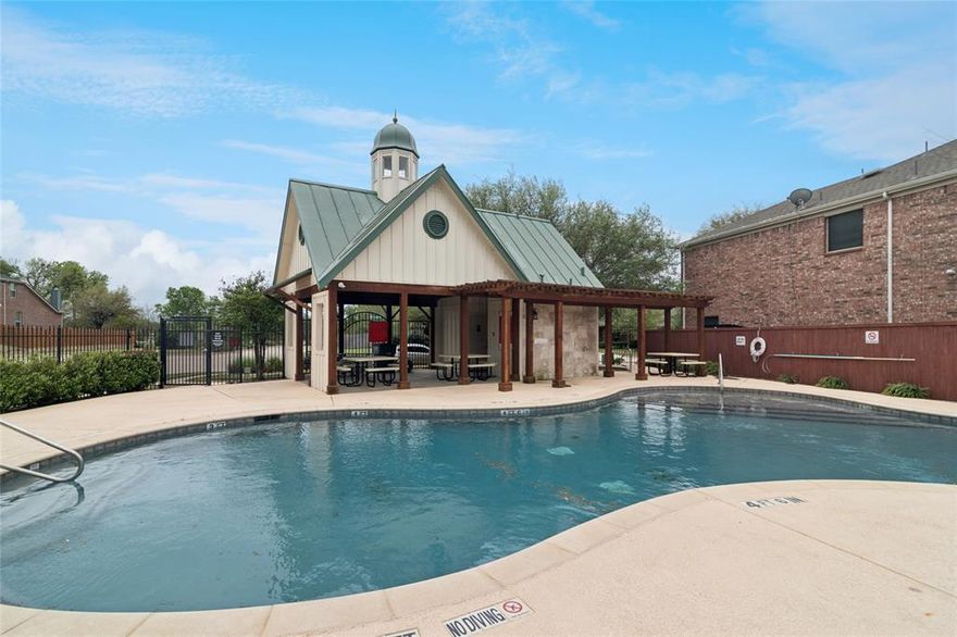 Motivated Seller! Upgrades include Smart Home System Controlling HVAC, Door Locks, Garage Door. American-Made Whirlpool Appliances. Upgraded Range and Oven with True Convection, Air Fry, Convection Roast, Fast Boil Cook Top. Motion Sensor Light Switches In Pantry, Laundry, and Walk-In Closet. Upgraded Light Fixtures. Plus! Sellers are willing to part with Fridge, Washer and Dryer for the right offer! This exceptional one-owner home is methodically maintained, showcasing a true pride of ownership throughout! Carefully upgraded with high-end appliances, quality finishes, and intentional design, this home offers refined comfort and effortless functionality suited for every buyer today! Each detail has been thoughtfully considered creating a clean, elevated experience, delivering a polished, move-in ready opportunity. Located in a well-appointed community featuring two pools, a park and playground, greenbelts for scenic hiking and biking trails for its awesome residents. There's even an ideal spot where you can convert your fence into a gate for best access to the pool! You've got to come check out this peaceful community. There's just sooo much to appreciate!