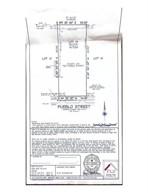 1923 Pueblo Street Dallas TX 75212