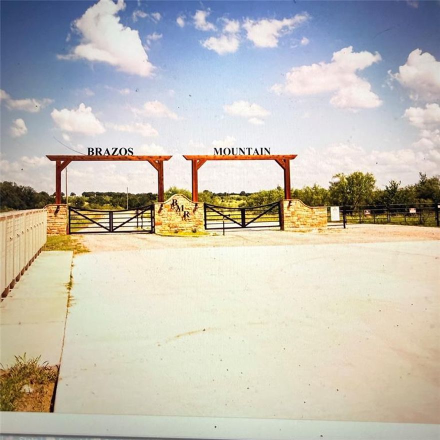 Beautiful 5 acre property in a perfect location and ready for you to build your new home! A premier gated community in
Mineral Wells. You'll have access to the neighborhoods private river access and the 5 acre park they are building just a
couple of miles away and 45 minutes from Possum Kingdom Lake. Palo Pinto County new state park is coming soon.
featuring visitor center, playscape, pavilion, equestrian camping, camping loop, boat ramp, fishing and more all within the
gorgeous Palo Pinto mountains with stunning views.  Clear land no brush to remove. There is plenty of wildlife and a private park. Gated Ranch community,with access to the Brazos River. NO HOA! YEAH! AG exemption through membership with the
grazing association. THIS PROPERTY can be ACCESSED FROM THE 3 ROADS.