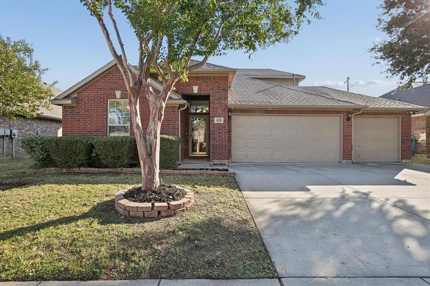 Welcome to 4020 Sprucebark, a rare 1.5-story, one-owner home in the sought-after Villages of Woodland Springs within top-rated Keller ISD. Fresh, clean, and truly move-in ready, this home features a new roof, new interior and exterior paint, and new carpet. The open-concept layout includes a large kitchen with abundant cabinet space, a comfortable living area, and two dining spaces ideal for everyday living or entertaining. All three bedrooms are located on the first floor, including a separate primary suite with a walk-in closet. The upstairs game room is the only second-floor space and offers a flexible retreat for a media room, playroom, office, or guests. A three-car garage, which is rare in this neighborhood, provides extra storage and convenience. The backyard is the perfect size for buyers who want easy maintenance while still having space to enjoy. This established and well-maintained neighborhood features an active HOA, multiple swimming pools, parks, playgrounds, fishing ponds, a clubhouse, and scenic walking paths. The location is outstanding with close proximity to Alliance Town Center, Presidio Towne Crossing, and minutes from charming Downtown Keller.
A rare find with updates, a flexible floor plan, and a fantastic location. Ready for immediate move-in.