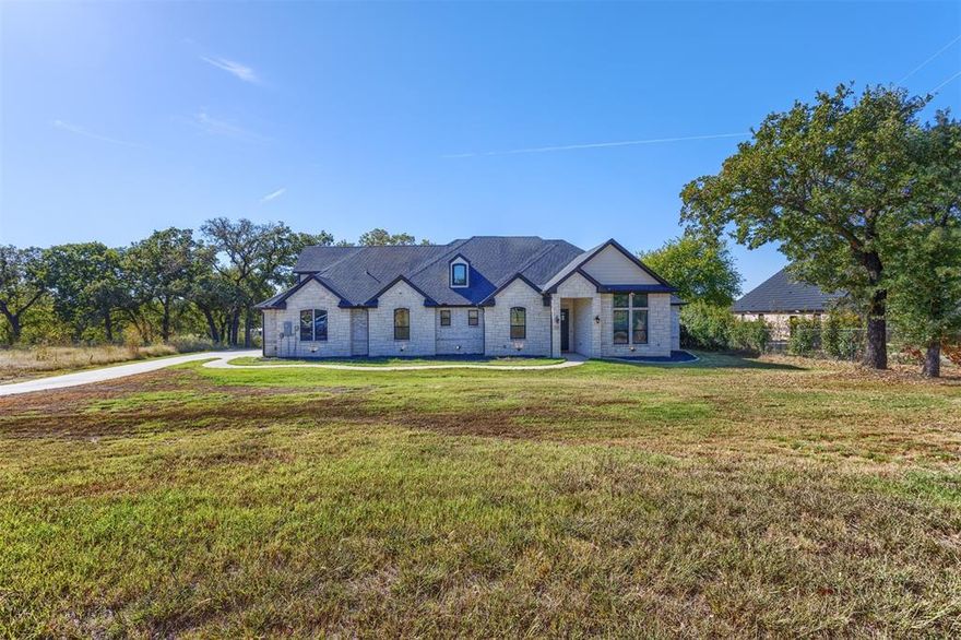 Step inside this exceptional Burleson home showcasing an open-concept layout with 4 bedrooms, 3.5 baths, a spacious game room, and a private upstairs study. The large laundry room with a dedicated mud area blends style and practicality, while abundant natural light enhances the home’s warm and welcoming feel. The primary suite provides a relaxing retreat, complete with a spa-like bath featuring a soaking tub, walk-in shower, and generous closet space. Enjoy outdoor living year-round on the covered patio, perfect for gatherings or quiet evenings. Adding even more appeal, the property includes a versatile metal workshop with electricity and a concrete floor, ideal for storage, hobbies, or hands-on projects. 

All information provided is deemed reliable but not guaranteed. Buyers and their agents are responsible for verifying all details.