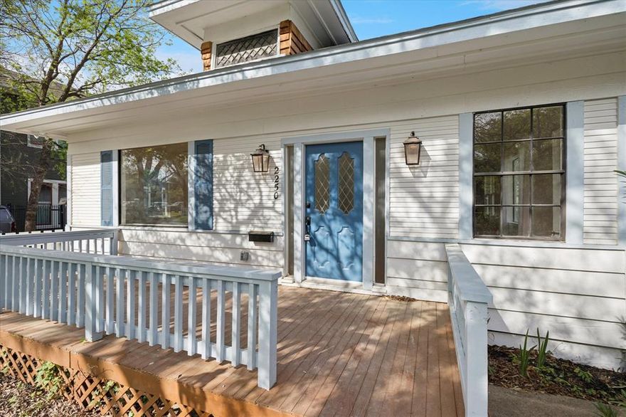 Motivated Seller! Beautifully renovated 2-bedroom, 2-bath home located at 2250 Lipscomb St. in the heart of Fort Worth’s sought-after Fairmount neighborhood. This stunning property blends historic charm with modern updates, featuring an open and airy floor plan filled with natural light. The home showcases original, beautifully restored wood floors, complemented by a fully updated kitchen that offers modern finishes, clean lines, and timeless character. Both bathrooms have been thoughtfully redesigned with spa-inspired details, creating serene, retreat-like spaces. The renovation preserves the home’s architectural integrity while adding the conveniences of contemporary living, including updated systems and refreshed interiors. A quaint front porch enhances the curb appeal and provides a welcoming entry, perfect for enjoying the neighborhood’s vibrant, walkable setting. Located on one of Fairmount’s most desirable streets, this home offers a rare combination of historic character, modern style, and an exceptional location.