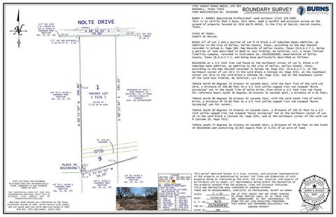 1134 Nolte Drive Dallas TX 75208