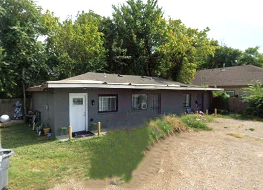 Investor-friendly duplex just minutes from downtown Dallas, offering immediate cash flow with both units currently tenant-occupied. Each unit features a well-designed 1-bedroom, 1-bathroom layout, making this property an ideal low-maintenance addition to any rental portfolio. Whether you're an experienced investor looking to expand or just getting started, this property presents a strong opportunity with automatic income already in place. Conveniently located near major highways, providing easy access to downtown, Fair Park, employment centers, dining, and entertainment. Don’t miss this chance to own a performing asset in a highly accessible rental area.