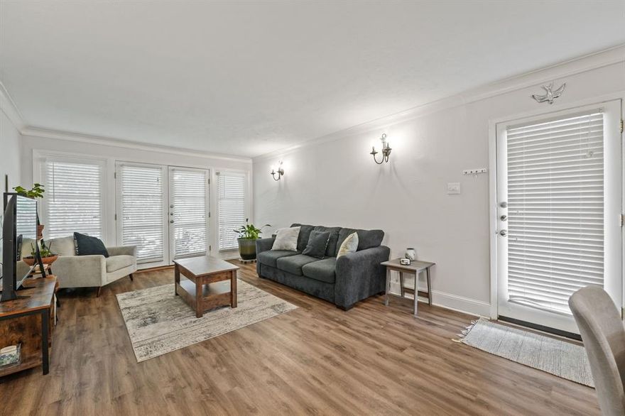 MULTIPLE OFFERS RECEIVED!  Deadline to submit offers has been extended to Monday June 26 at 5PM.  Seller will have a response by Tuesday evening. 

Please submit highest and best offer by tomorrow, Monday June 26 at 12 PM. 

Ample storage options are available throughout, with large closets in each bedroom, an additional coat closet, and a linen closet. This move-in ready second-story unit comes complete with a refrigerator and washer and dryer.  It has a beautiful private balcony with breathtaking views.  Recent renovations include new floors in the living area and bedrooms (Feb 2022), both bathrooms updated (May 2022) and kitchen backsplash (April 2022).  

Indulge in the resort-style amenities that this community offers, including a pool and outdoor cabanas for relaxation and leisure.  With its desirable location and a host of modern features, this condo presents an exceptional opportunity for those seeking a stylish and convenient lifestyle in Dallas.