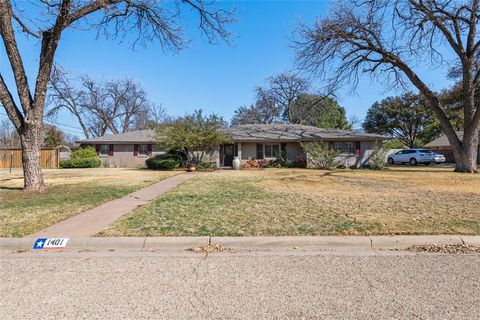 1401 Woodland Trail Abilene TX 79605