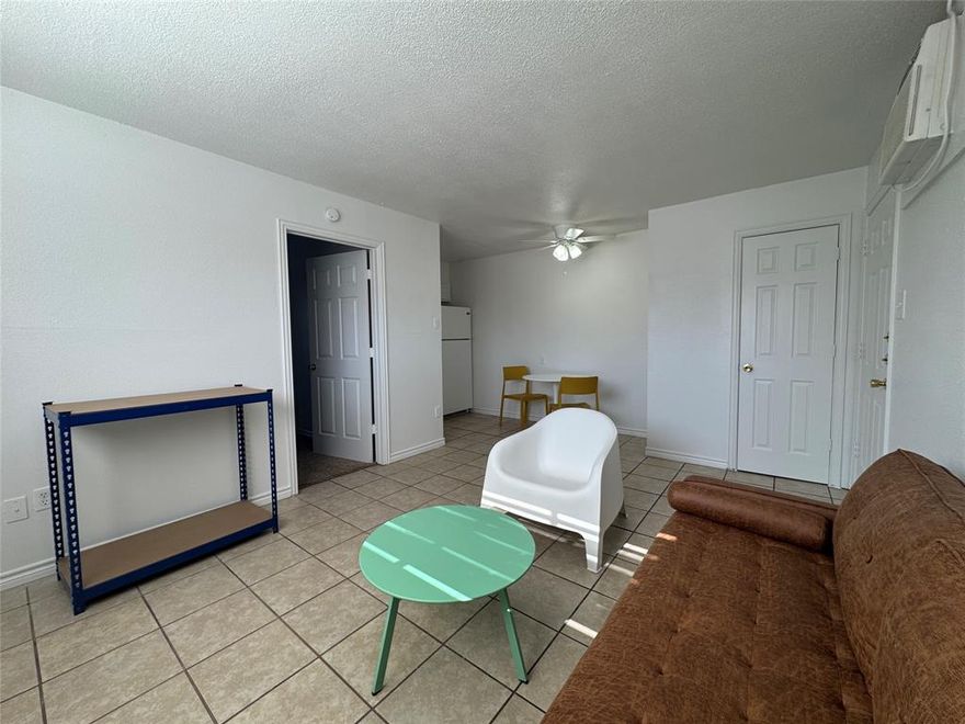 AVAILABLE 1-15-2026. Go to short.barnetthill.com to apply for this property and see other, available short-term options. 2-month minimum lease for this furnished, 500-sf, 1-bedroom apartment with full-size bed.  Kitchen has Keurig, microwave, pots & pans, dishware. Shelving unit in bedroom and living room functions as dresser for clothes storage. Electric, water, wi-fi provided. Complex is comprised of 28, 1-bedroom apartments which keeps the property quiet with 14 of the 28 units leased mid-term. Within a half-mile radius you have HEB Grocery, Walgreens, McDonalds, Starbucks, Dunkin' Donuts, Taco Bell, Wienerschnitzel, HTeaO, Smoothie King, & Sonic. Property is centrally located and a 9-mile or 15-minute drive to the Stargate AI data center facility, 16-mile or 25-minute drive to Frontier AI data center facility, 57-mile or 56-minute drive to Haskell, TX and midway between Hendrick Hospitals North and South with a 12-minute drive to both.