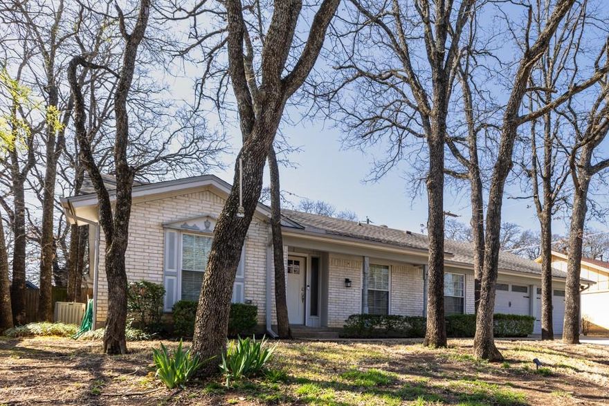 Welcome to your newly updated home in the heart of Hurst, conveniently located in the esteemed Hurst-Euless-Bedford ISD. The kitchen is a chef's delight, with ample cabinetry, granite countertops, and an inviting eat-in area. With a separate dining room and expansive living room, there's plenty of space for entertaining guests or hosting family gatherings.  Entertainment options abound with a versatile game room offering endless possibilities for recreation and relaxation. Step outside to your covered, screened in patio, ideal for enjoying morning coffee or evening barbecues in the fenced backyard oasis, complete with a sparkling pool for refreshing dips on hot summer days.   Don't miss out on this fantastic opportunity, schedule your showing today!!