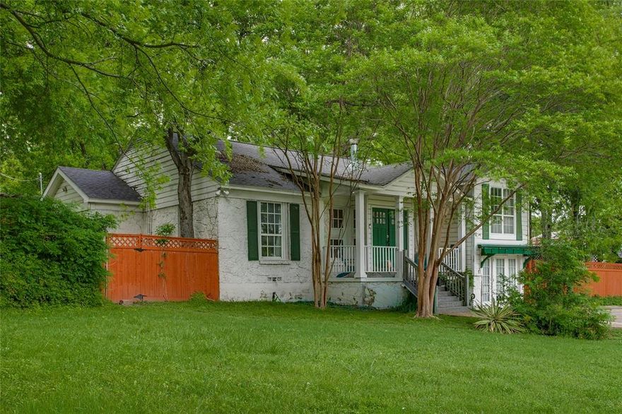 There’s a certain ease to life when the park is your front yard. Positioned directly across from Tenison Park and overlooking the Tenison Park Pollinator Garden, this Santa Monica home captures a view that changes gently with the seasons, alive with color, movement, and light.

Spanning three lots, the property offers a sense of openness rarely found in East Dallas. The home features three bedrooms, two full and two half baths, and a versatile bonus room currently serving as an office. A built-in wet bar just off the kitchen makes entertaining feel intuitive, whether hosting inside or extending the evening outdoors beneath the pergola.

Out back, a generous lawn and mature trees create a private retreat, balancing openness with privacy. It’s a home designed for both everyday living and memorable gatherings, set in one of Dallas’ most beloved neighborhoods.