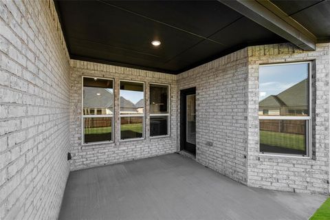 A home in Cleburne