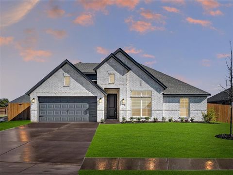 A home in Cleburne