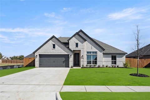 A home in Cleburne