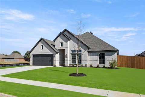 A home in Cleburne