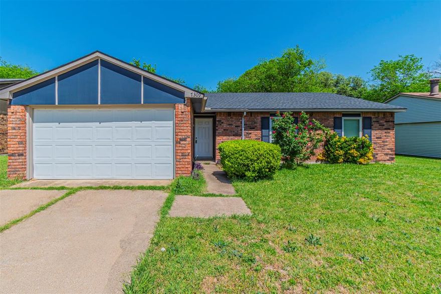 Located in Dallas and zoned to Duncanville ISD, this well-maintained single-story home offers space, character, and an opportunity to make it your own. Step inside to a spacious living area anchored by a striking brick fireplace, creating a warm focal point and an inviting place to gather. The open layout flows seamlessly into the kitchen, making everyday living and entertaining feel effortless, with plenty of room to update and personalize. The interior features soft blue-gray tones throughout, giving the home a modern, neutral feel that pairs beautifully with the dark flooring and creates a clean, cohesive look. The functional layout offers well-sized bedrooms with flexibility for guests, a home office, or growing needs. Natural light fills the space, enhancing the comfortable feel throughout. Out back, enjoy a generously sized yard with mature trees, offering privacy and room to relax, play, or create your ideal outdoor setup. Conveniently positioned near major highways, shopping, and dining, this location offers easy access to both Dallas and Duncanville, making daily commutes and errands simple. Whether you're looking for a place to call home or a solid investment opportunity, this well-cared-for property delivers both comfort and potential in a well-connected location.