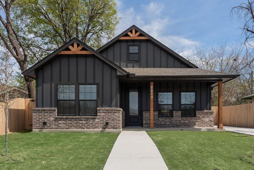 New construction modern farmhouse living at its finest. This 3 bedroom, 2 bathroom home offers a bright, open layout with high ceilings and premium finishes throughout. The Neutral cream tone palette and Vesinet oak luxury vinyl flooring create a warm and inviting atmosphere from the moment you step inside.

The open-concept main living area flows effortlessly from the living room to the dining space and kitchen, Ideal for everyday living and entertaining. The kitchen features a large island with built-in sink and is fully stocked with modern appliances including a French door refrigerator, electric range, microwave, dishwasher, and disposal.

The spacious master suite includes an ensuite bathroom with a dual vanity and shower, providing a private retreat at the end of the day.