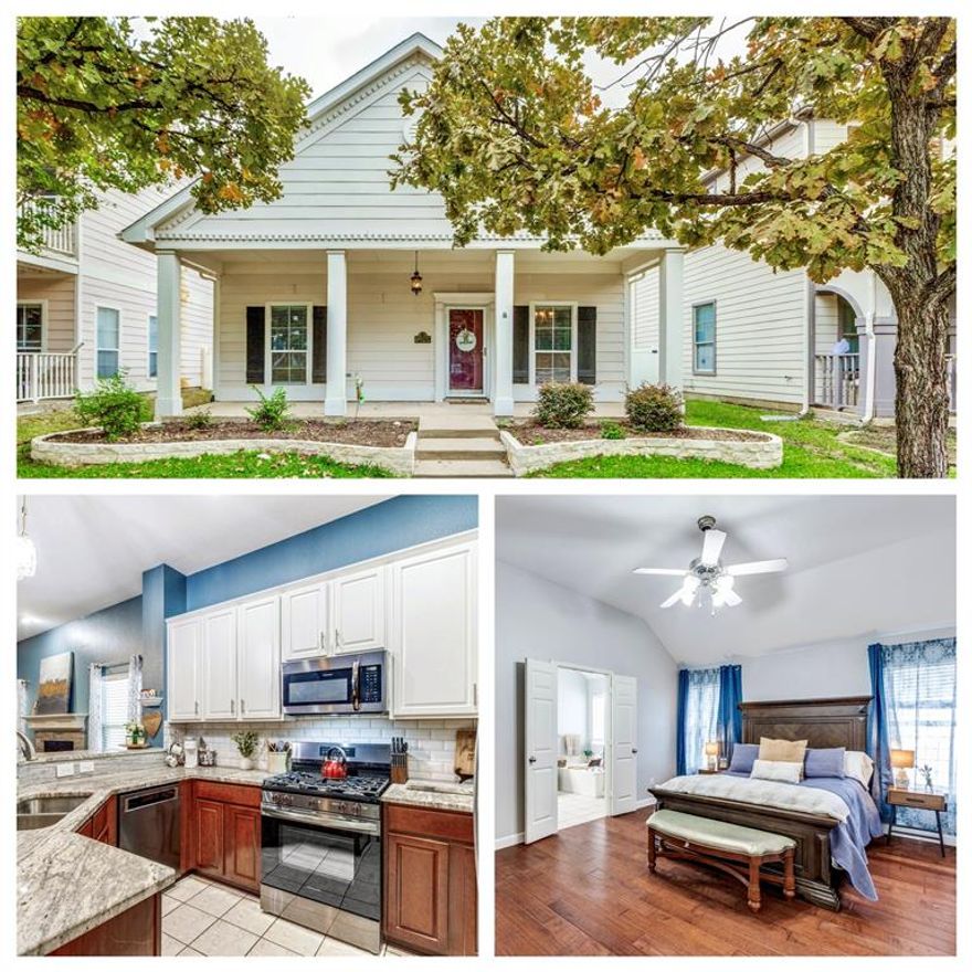 OPEN HOUSE - Saturday, Dec. 6th 11am - 1pm.  Bright and Open Single-Story home. Spacious primary bedroom and bathroom allow for a peaceful retreat.  All bedrooms have walk-in closets. Updated kitchen, granite counters, white cabinets and subway tile, recently replaced  stainless appliances.  Covered front patio and enclosed sunroom in backyard add extra space to enjoy this home. Recently replaced Roof, HVAC and Water Heater.   Owners enjoy the many amenities of Savannah include; a community pool, waterpark, clubhouse, fitness center, parks, playgrounds, and numerous outdoor recreation opportunities.  Come for a visit and make this your home!