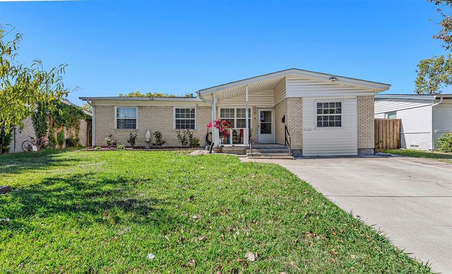Welcome home to 9865 Marlin Drive in Dallas, TX — a beautifully updated residence that perfectly blends modern comfort, quality upgrades, and timeless charm. This move-in ready home offers exceptional value for buyers seeking a turnkey property in a convenient Dallas location near parks, schools, and major commuter routes.

Step inside and immediately feel at home in the bright, open layout filled with natural light and contemporary finishes. The spacious living area connects effortlessly to the dining space and kitchen, creating an ideal setting for family gatherings or entertaining guests. The new kitchen (installed 2022) features stylish new cabinets, modern appliances, and fresh finishes, making cooking both easy and enjoyable.

This home has been thoughtfully updated from top to bottom to provide long-term peace of mind. Major updates include:
- 5 brand-new windows (2021) bringing in abundant sunlight and improving energy efficiency.
- New AC unit (2021) and new water heater (2022) for year-round comfort and reliability.
- All new kitchen appliances (2022) and custom cabinetry (2022) for a fresh, modern look.
- Bathroom and garage bonus room completely renovated in 2022 — perfect for guests, an office, or flex space.
- Roof replaced in 2022 with a 30-year warranty — offering durability and confidence for decades ahead.

Outside, enjoy a private backyard with plenty of room for gardening, play, or outdoor dining. The neighborhood is quiet and established, with easy access to shopping, dining, and major Dallas employers — making this the perfect blend of comfort and convenience.

Whether you’re a first-time buyer or an investor looking for a move-in ready home with modern updates and lasting quality, 9865 Marlin Drive is the one you’ve been waiting for.

Don’t miss this fully updated Dallas gem — schedule your private showing today and make it yours!