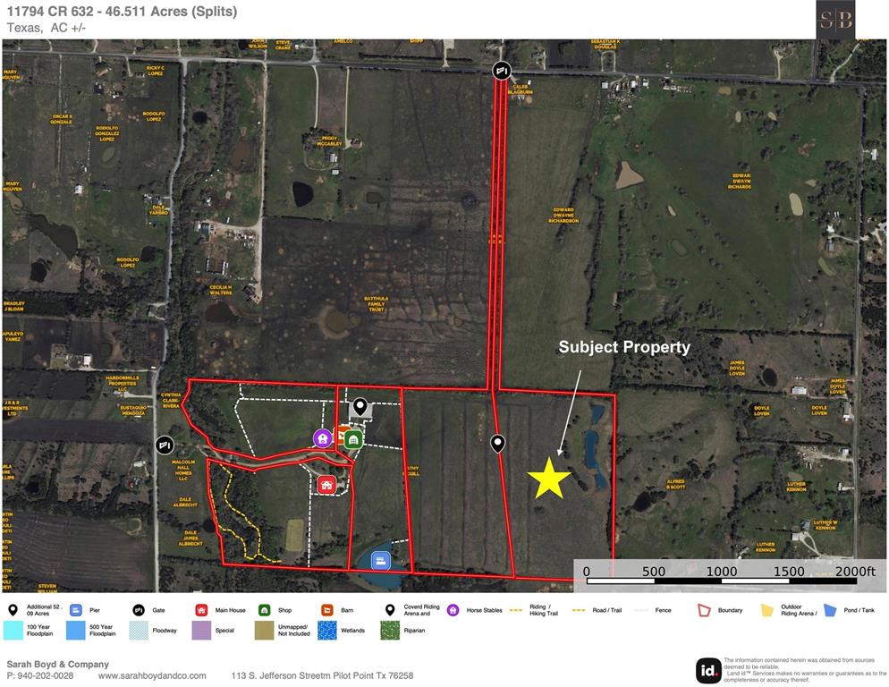 BENJAMIN CLARK SURVEY - Land