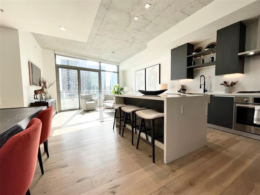 Welcome to your dream home in the heart of Dallas' vibrant Arts District! This exquisite three-bedroom corner unit offers a perfect blend of modern luxury and urban convenience. You’re just steps away from world-class dining, galleries, theaters, and parks. Experience the vibrant energy of Dallas right at your doorstep. The community boasts a range of luxurious amenities, including a rooftop terrace with stunning views, a state-of-the-art fitness center, a resort-style pool, and 24-7 concierge service. This corner unit is a rare gem, offering a sophisticated urban lifestyle with all the comforts of home. Don’t miss the opportunity to make it yours!