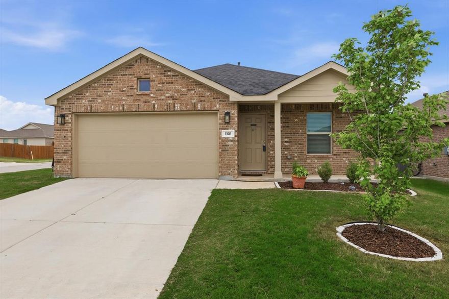 Welcome to 1101 Green Oaks Drive in Hutchins-a fantastic opportunity for first-time homebuyers or anyone looking for a move-in ready property! This well-maintained home features 4 spacious bedrooms with comfortable carpeting, providing a cozy retreat for everyone. The living areas showcase durable, wood-look linoleum flooring, offering both style and easy maintenance.

Enjoy a fully fenced backyard with plenty of green space—perfect for pets, play, or entertaining. Conveniently located just minutes from downtown Dallas, this home offers easy access to major highways, shopping, dining, and everyday essentials. Zoned to Dallas ISD schools, it’s an ideal location for families.

Don’t miss your chance to own this charming, affordable home in a growing area.