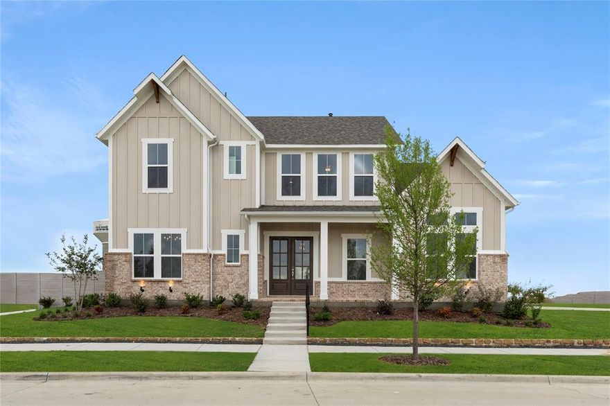 MLS# 20780411 - Built by Drees Custom Homes - Ready Now! ~ This fabulous floorplan welcomes you through beautiful double doors that lead to the kitchen, family room and dining open layout. The family room boasts soaring ceilings and 2 sliding doors to your private back yard. Relax in the luxurious primary suite featuring an oversized shower and stand alone tub along with his and hers sinks and his and hers closets. This home is a must see!