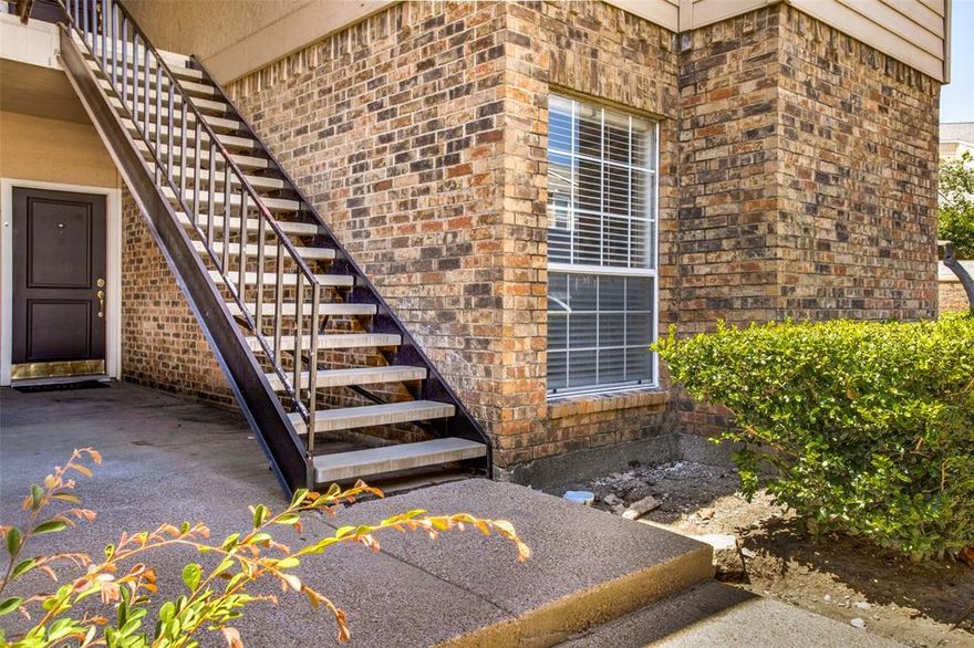 Beautiful Condo for Lease with Gorgeous lake views in Great location!  This first floor corner unit is very rare!  Conveniently located near EVERYTHING!  Open and Bright Living Room with wood burning fireplace.  Tile flooring in Entry, Living Room, Bathroom, Kitchen and Breakfast Nook.  Kitchen fetures plenty of cabinet and countertop space.  Almost new stainless steel oven, microwave and refrigerator!  Washer and dryer are included.  SPACIOUS BEDROOM has two closets.  Enjoy the view of the beautiful lake and water fountain from the wall of windows in the Living Room!  Relax on your covered back patio with sounds from the peaceful water fountain.  This Corner Condo could be your Peaceful Retreat at the end of your busy day!  Community pool is just a few feet from your front door!