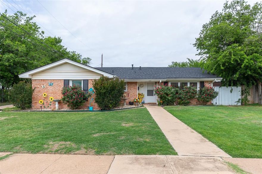 Fresh updates, tons of space, and a location that makes everyday life easy! This recently updated and remodeled 3 bedroom, 2 bathroom home sits in a well-established neighborhood and offers two living areas, an attached 2-car carport, and storage galore. Plus a shop! 

The kitchen is a standout with all new cabinetry, granite countertops, a gas cooktop, high-end appliances, and a clean, modern feel that’s hard to find in this price range. Both bathrooms have also been beautifully updated, giving the home a fresh, cohesive feel throughout. Fresh paint, updated electrical, all new windows, new gutters, no carpet and LVP flooring and a new roof installed last year mean the hard work has already been done!  This one is truly move-in ready with nothing left to do but unpack.

Outside, you’ll love the beautifully landscaped yard, metal privacy fence, oversized covered back patio, and insulated shop with electric; perfect for projects, hobbies, extra storage, or the ultimate man cave setup.

Conveniently located near Dyess Air Force Base, shopping, colleges, restaurants, and data centers this property checks all the boxes!
