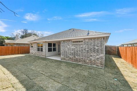 A home in Cleburne
