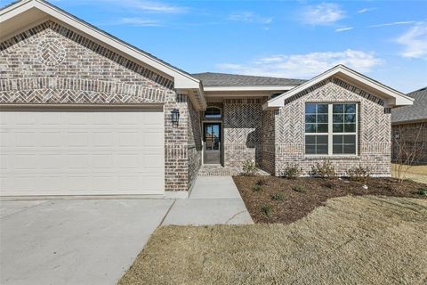 A home in Cleburne