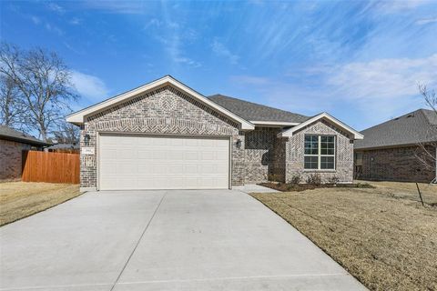 A home in Cleburne