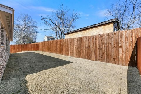 A home in Cleburne