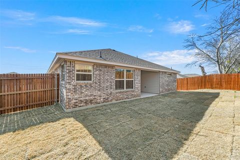 A home in Cleburne