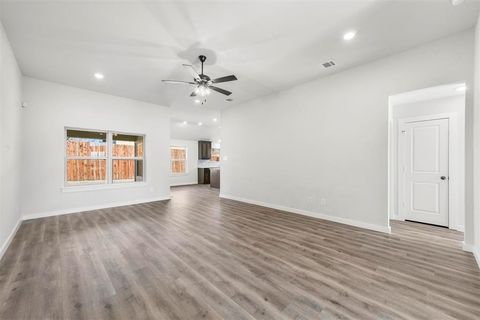 A home in Cleburne