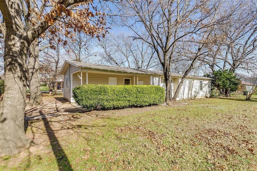 INVESTORS WANTED**Located in charming Pilot Point, just minutes from Lake Ray Roberts and all the surrounding parks, trails, and local amenities, this beautifully updated in 2022 the home sits on a spacious corner lot and is truly move-in ready.**
Step inside to find original hardwood floors that have been beautifully refinished, complemented by luxury vinyl plank flooring in the kitchen and dining area, as well as ceramic tile in the bathroom. The kitchen features stainless steel appliances and stylish plumbing and light fixtures throughout the home. Freshly painted inside and out in 2022, every detail has been thoughtfully updated—including modern ceiling fans and finishes.
The foundation work has already been completed prior to renovations in 2022, giving peace of mind to the new homeowner. Don’t miss this opportunity to own a turnkey home in one of North Texas’ most desirable small towns—close to the lake, shopping, dining, and everything Pilot Point has to offer! NEW ROOF installed 10-1-2025 Home was just leased for a 12 month lease with tenant wanting option for more. Great opportunity for instant cash flow.