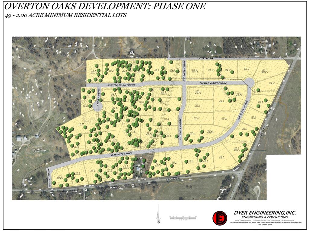 Overton Oaks Phase one - Land