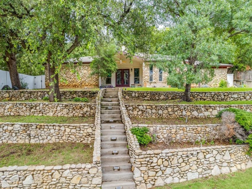 UNIQUE HOME ON A STUNNING, LARGE LANDSCAPED LOT ON ALMOST 0.4 ACRE LOT! PERCHED ON A HEIGHT, RARE IN DFW, WITH NICE VIEWS TO RELAX AT THE FRONT PORCH ON A BENCH! GREAT PRICE LOWER PRICE PER SQ FT THAN COMPS!  

HIGHLY SOUGHT AFTER MATURE NEIGHBORHOOD WITHIN MINUTES FROM FORT WORTH DOWNTOWN. 
LARGE 1 STORY RANCH HOME WITH SEPERATE MOTHER-IN-LAW BEDROOM AND BATHROOM! GREAT FOR IN-LAWS OR ADULT CHILDREN ON THE OTHER SIDE OF THE BEDROOMS! OPEN FLOORPLAN! TOTAL 4 FULL BEDROOMS AND 3 FULL BATHROOMS! SLATE FLOORING ALL OVER! NO CARPET! VERY LARGE, SPACIOUS FAMILY ROOM WITH STONE, WOODBURNING FIREPLACE! STACKED FORMALS HAVE FORMAL DINING AND FORMAL LIVING, OPENS TO FAMILY ROOM AND ALSO KITCHEN! CAN BE USED FOR 2ND LIVING OR CAN ACCOMMODATE A HUMONGOUS, MASSIVE DINING TABLE!
PLENTY OF ROOM FOR ENTERTAINING LARGE FAMILIES AND FRIENDS WITH THE KITCHEN OPENING INTO  THE EXTRA LARGE FAMILY ROOM AND STACKED FORMALS AREAS! KITCHEN HAS STAINLESS STEEL APPL, PART GLASS DOOR ON CABINET FOR DECORATIVE CHINA! LARGE MASTER BEDRM HAS ROOM FOR SEATING! PLENTY OF DRAWERS! UPDATED CUSTOM SHOWER INCLUDING TILED PAN! UPDATED GLASS ENCLOSURE! NEW ROOF 2023! ALL BRAND NEW ENERGY EFFICIENT WINDOWS! MORE THAN $60,000 UPGRADES DONE! $20,000 ALLOWANCE FOR KITCHEN! HIGHLY PRIVATE BACKYARD. 

LOCATION, LOCATION, LOCATION!
JUST A FEW MINUTES TO FORT WORTH DOWNTOWN, GREAT LOCATION! WITHIN MINUTES TO MAJORY HIGHWAYS, HWY 30, 35, 121! WITHIN WALKING DISTANCE TO E. FORT WORTH MONTESSORI ACADEMY! SHOPPING! RESTAURANTS, GROCERY STORES, PARKS!
5 MINUTES TO MEADOWBROOK GOLF COURSE!  SHORT DRIVE TO GREAT ATTRACTIONS SUCH THE ICONIC FORT WORTH STOCKYARDS, CULTURAL DISTRICT, TCU, SUNDANCE SQUARE, TRINITY PARK AT&T STADIUM ETC!
FAST DEVELOPING AREA WITH 1 BILLION DOLLAR EXPANSION OF FW STOCKYARDS! DFW IS EXPECTED TO GROW WITH THE NEW NASDAQ STOCK EXCHANGE COMING IN 2026! FORTWORTH ECONOMIC DEV PARTNERSHIP, PER NBC, CREATED 10 BILLION INVSTMENT, 11,000 JOBS IN LAST 2 YRS!
