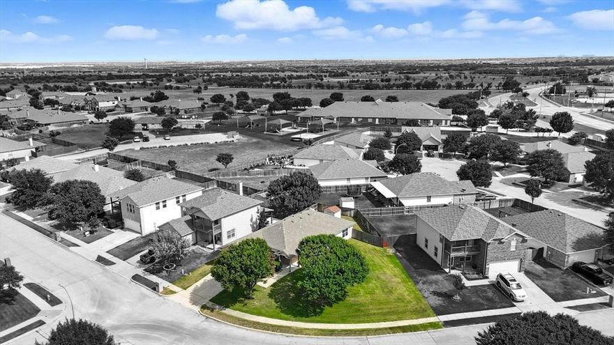 Sellers are motivated and willing to offer concessions for new flooring!!! Welcome to this charming 3-bedroom, 2-bath home nestled in the highly sought-after Sendera Ranch community, zoned for the award-winning Northwest ISD. Situated on a spacious lot, this well-maintained home features an open-concept layout with an eat-in kitchen and a versatile flex space—ideal for a home office or playroom. Start your day with coffee on the inviting covered front porch. Recent upgrades include a brand-new AC unit (2024) and a roof replacement with added gutters (2020), offering peace of mind for years to come. Perfectly located just a short walk from one of the community’s four sparkling pools and within walking distance to both the elementary and middle schools, this home offers everyday convenience and a vibrant lifestyle. Sendera Ranch also provides residents access to a clubhouse, walking trails, fishing ponds, and a calendar full of community events. Here’s your chance to own a charming home in a welcoming, family-friendly neighborhood.