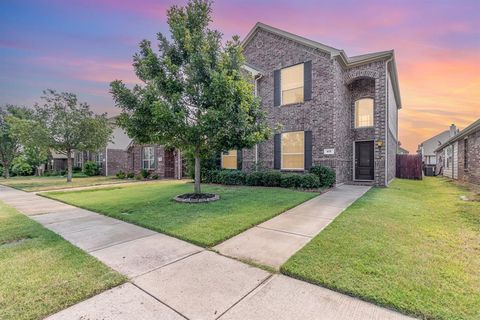 A home in Aubrey